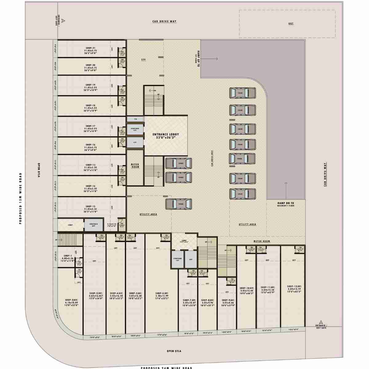 Fornax-Bhoomi-Icon-Floor-Plan-Ground